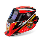 Careta Electronica para Soldar de Sombra Variable de Dise&ntilde;o FORMULA 1 RED