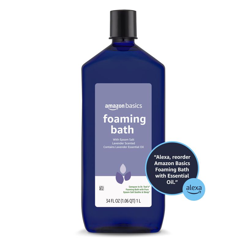 Ba&ntilde;o Espumoso Amazon Basics Con Aroma A Lavanda... image number null
