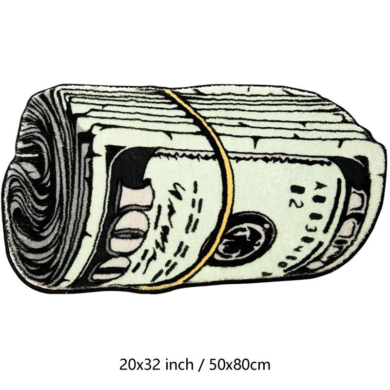 Alfombra Xiaoqin Money Con Billete De 100 D&oacute;lar... image number null