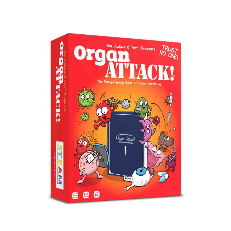 Juego De Cartas The Awkward Yeti Organ Attack! ... image number null