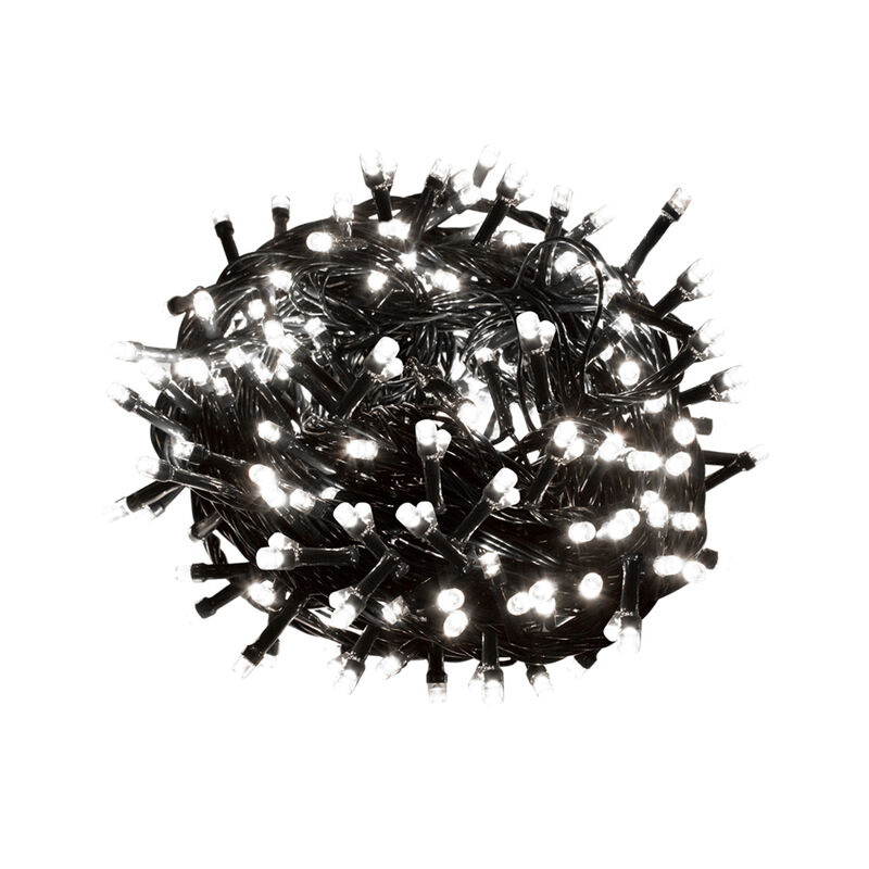 Serie de Luces blanca Navide&ntilde;a 300 luz LED 8 Fu... image number null