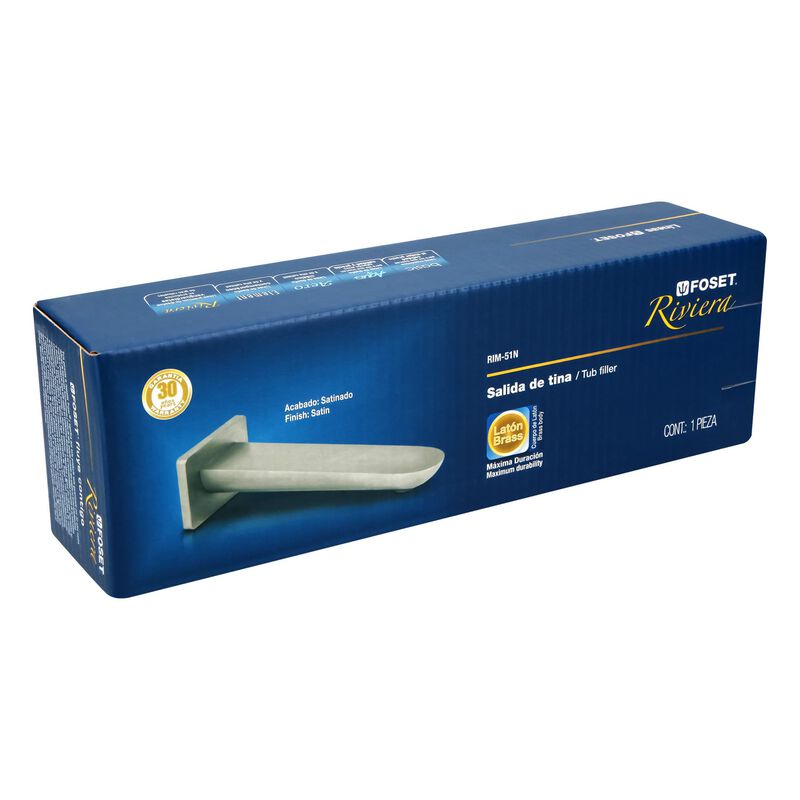 Salida de Tina Satín Sin desviador Foset image number null