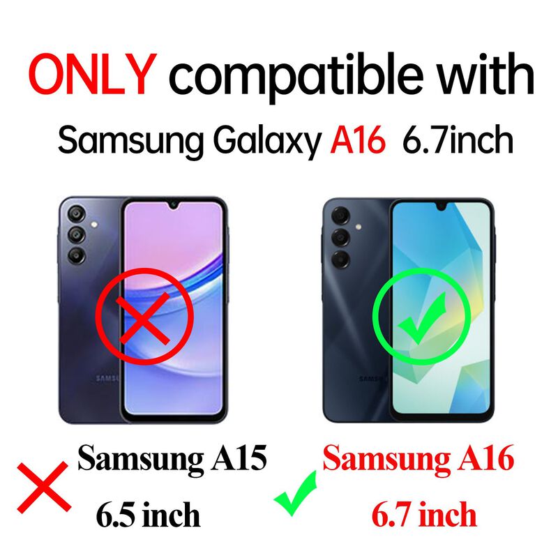 Funda De Tel&eacute;fono Leyi Para Samsung Galaxy A16 ... image number null