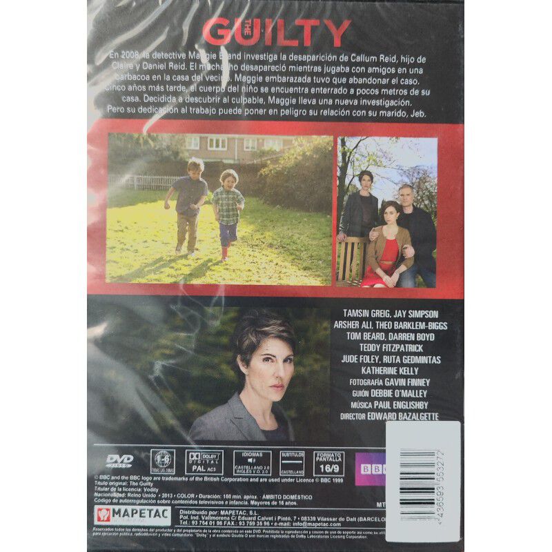 El culpable - Serie de televisi&oacute;n [DVD] image number null