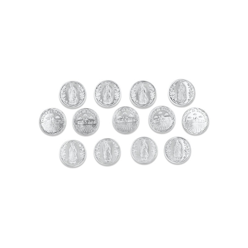 Arras Virgen De Guadalupe Completa Plata Platin... image number null