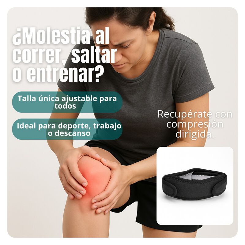 Rodillera de Compresi&oacute;n para R&oacute;tula &ndash; Banda Rot... image number null