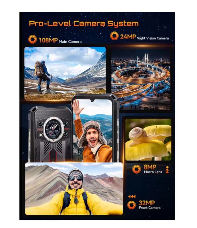 Cubot Kingkong 11 256gb 16gb Negro image number null