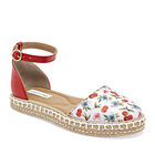 Lady One alpargata para mujer beige multicolor cod 140485-E