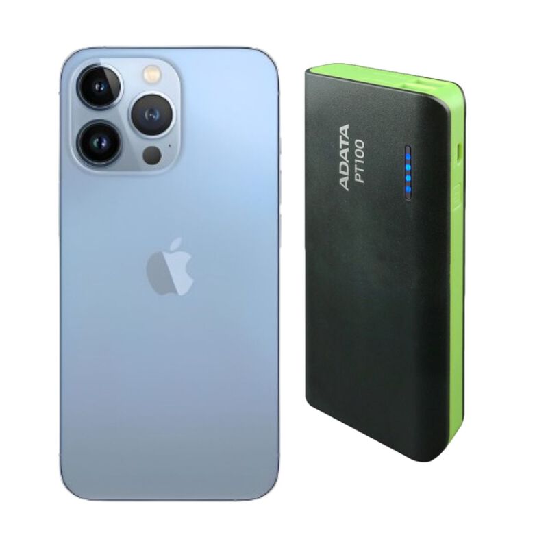 iPhone 13 Pro 512GB Azul Reacondicionado + Powe... image number null