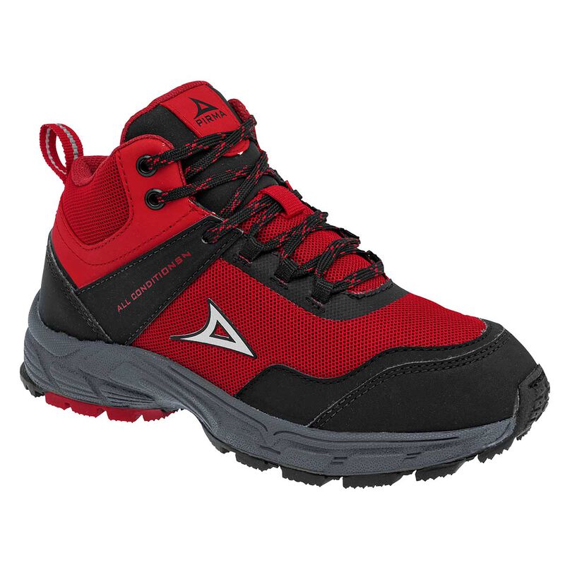 Pirma Tenis deportivo para ni&ntilde;o rojo negro image number null