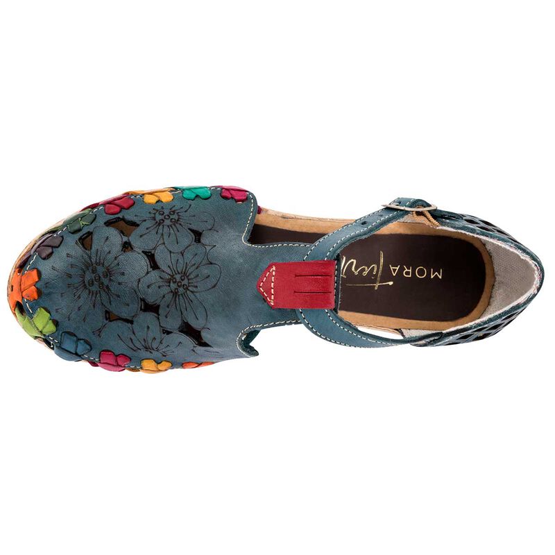 Mora Tierra Zapatos para mujer azul multicolor image number null