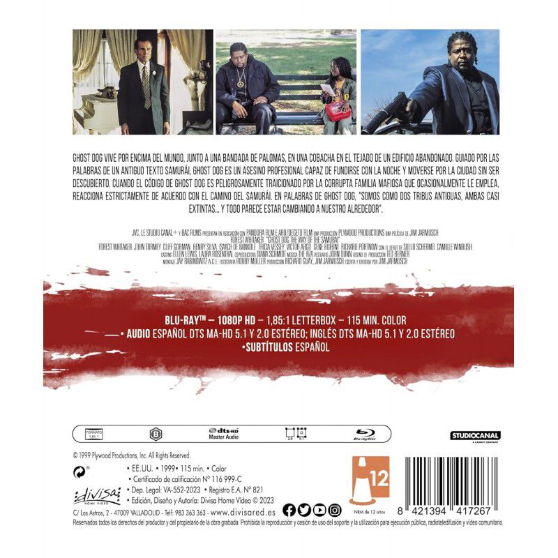 Ghost Dog: El Camino del Samurai (Ghost Dog: Th... image number null