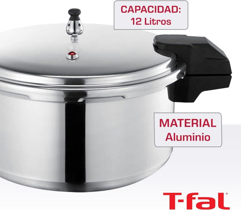 Olla De Presion T-fal Yl307la7 Aluminio 12 Litr... image number null