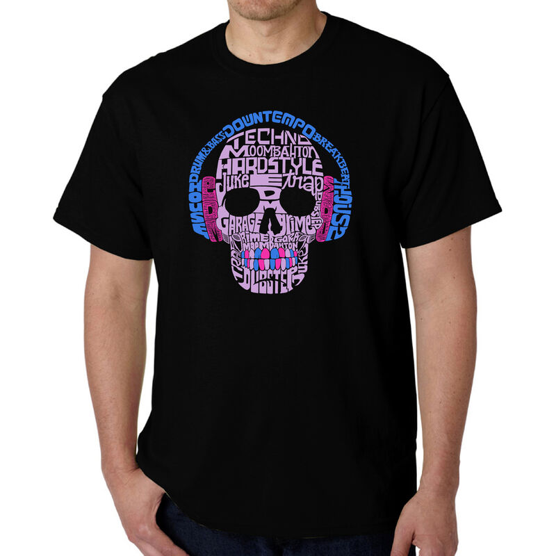 Camiseta Word Art Para Hombre - Estilos de M&uacute;si... image number null