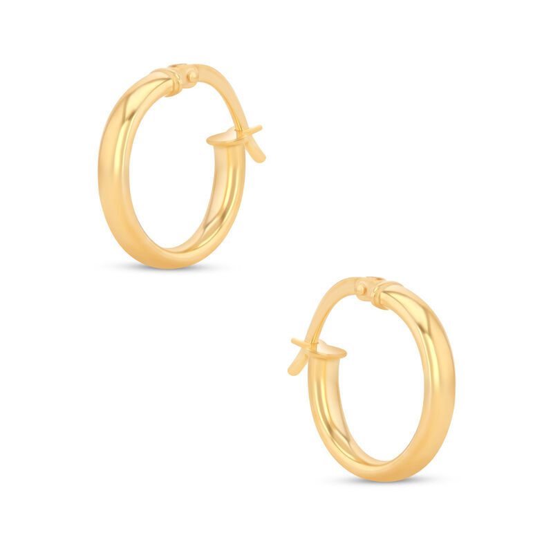 Arracadas De Oro Amarillo 10K (10Mm Aprox) image number null