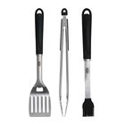 Set de Herramientas para Barbacoa Kingsford 3 Piezas Acero Inoxidable