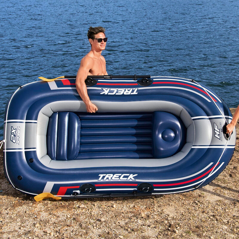 Balsa Inflable con Remos 2.55X1.27X41cm Amarill... image number null