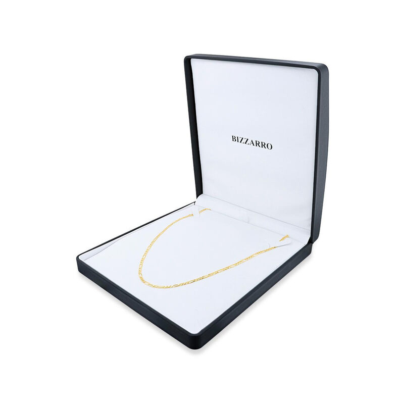 Cadena De Oro Amarillo 14K 3X1 (55Cm - 3.15Mm A... image number null