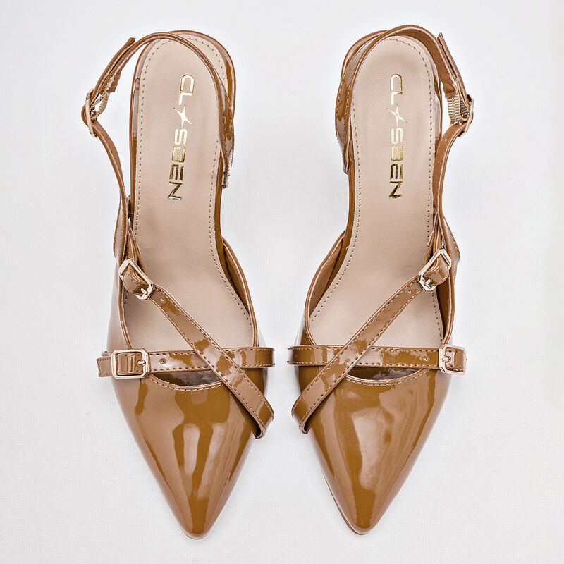 Clasben Zapatilla para mujer camel image number null