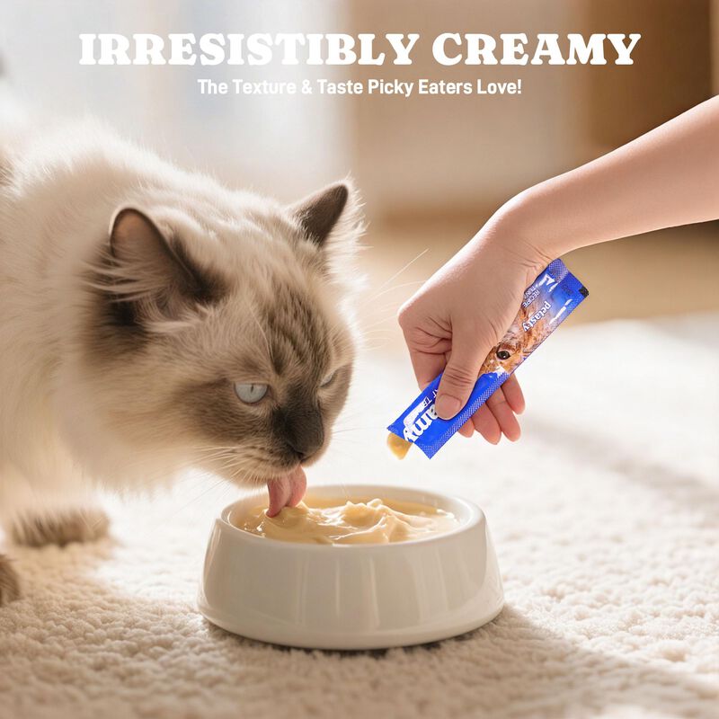 Petasty 72 Tubos De 0,5 oz De Premios Para Gato... image number null