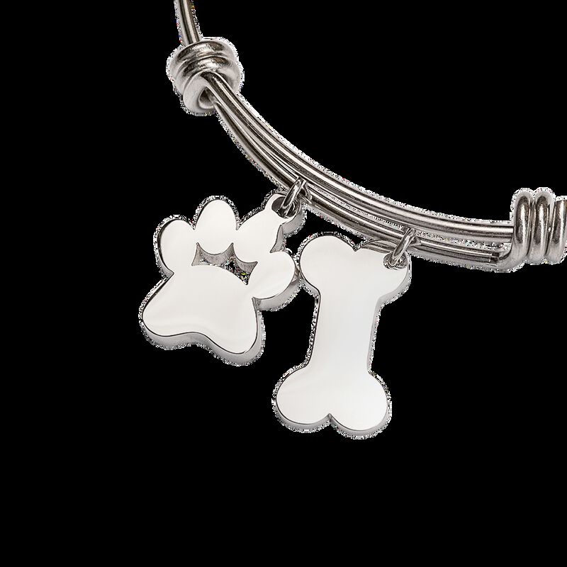 Pulseras Mujer Huella Perro, Regalos Amantes Pe... image number null