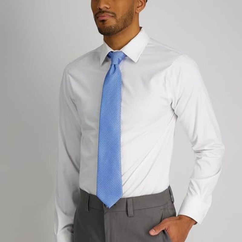 Corbata Tommy Hilfiger Core Microazul Tejida En... image number null