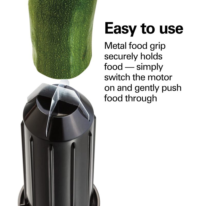 Espiralizador El&eacute;ctrico De Verduras Hamilton Be... image number null