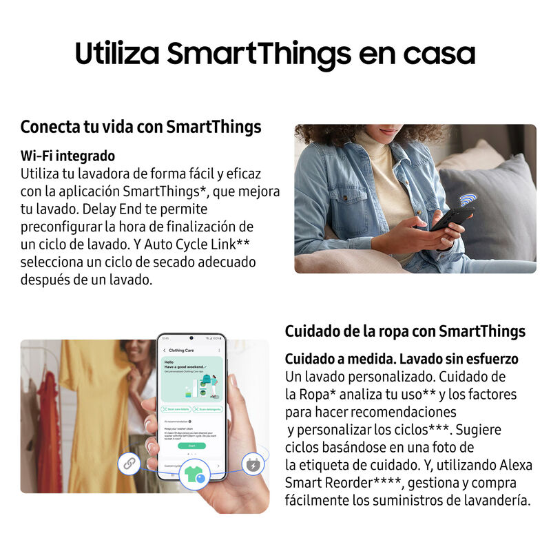 Lavadora Samsung 22Kg Frontal Ai Control-Multic... image number null