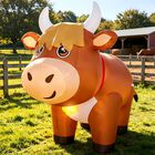 Vaca Inflable Pipimouse 183 cm Con Led Para Decoraci&oacute;n Exterior