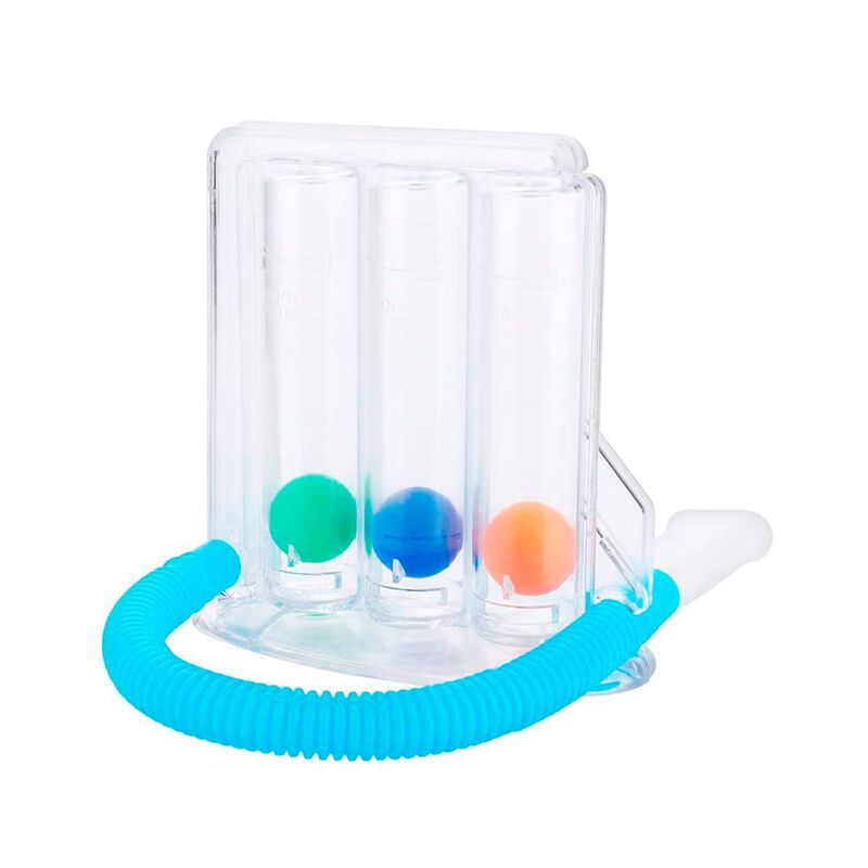 Inspirometro Incentivo de 3 Bolas (Inhalaci&oacute;n)|... image number null