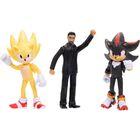 Sonic The Hedgehog 3 Colecci&oacute;n de Pel&iacute;cula, Figuras de acci&oacute;n de 2.5 pulgadas