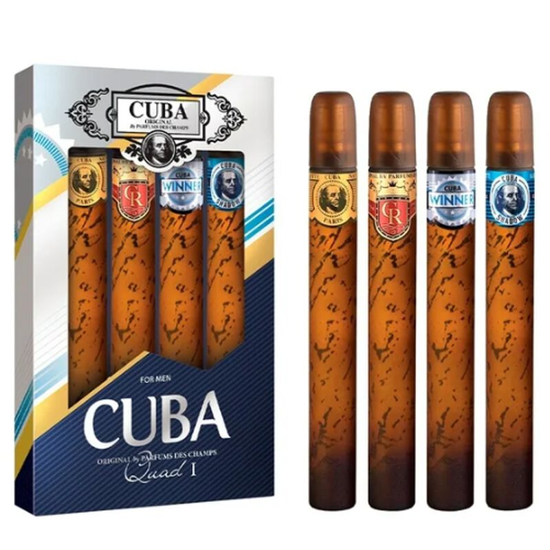 Cuba Perfume Quad I Set Minis 4 Piezas Caballer... image number null