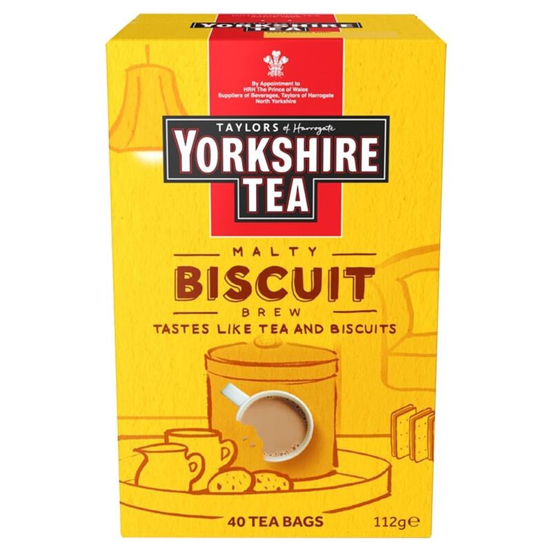 Yorkshire Tea Malty Biscuit Brew - 40 Sobres image number null