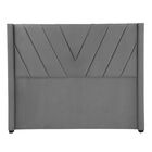 Cabecera King Size Aurora Gris