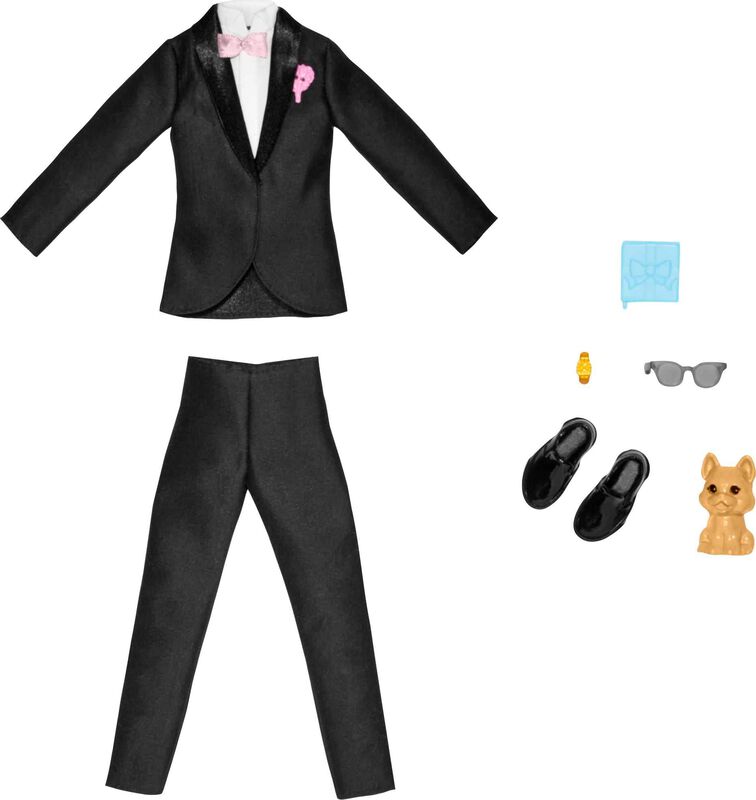Paquete De Moda Conjunto De Novia Barbie Ken Co... image number null