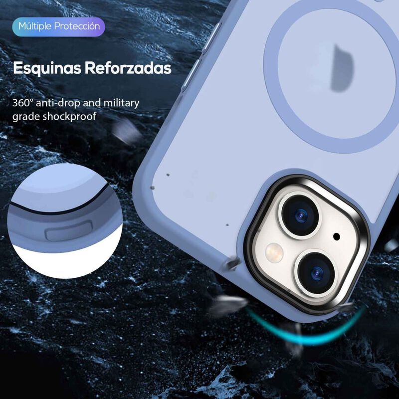 Funda Tekku Matte Style Mag Para Iphone 15 Plus... image number null