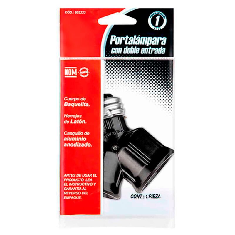 Portal&aacute;mpara con doble entrada image number null