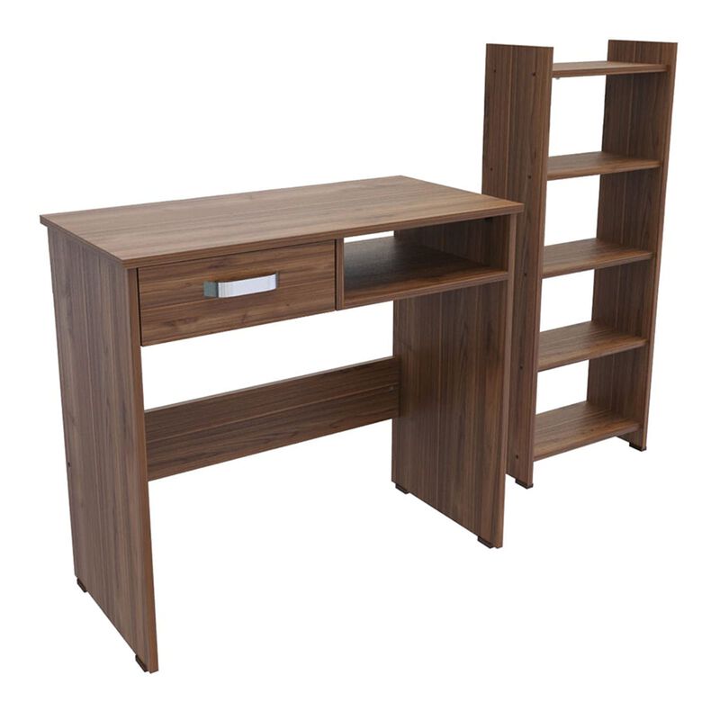 Biblioteca con Escritorio combinado Set 2 en 1 ... image number null