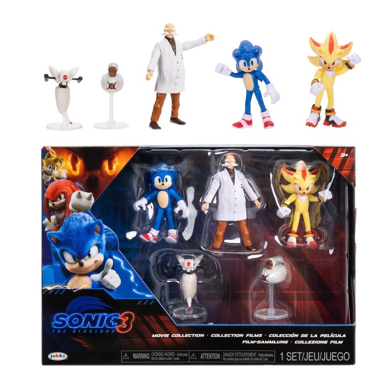 Figuras De Acci&oacute;n Sonic The Hedgehog Movie 2.5 ... image number null