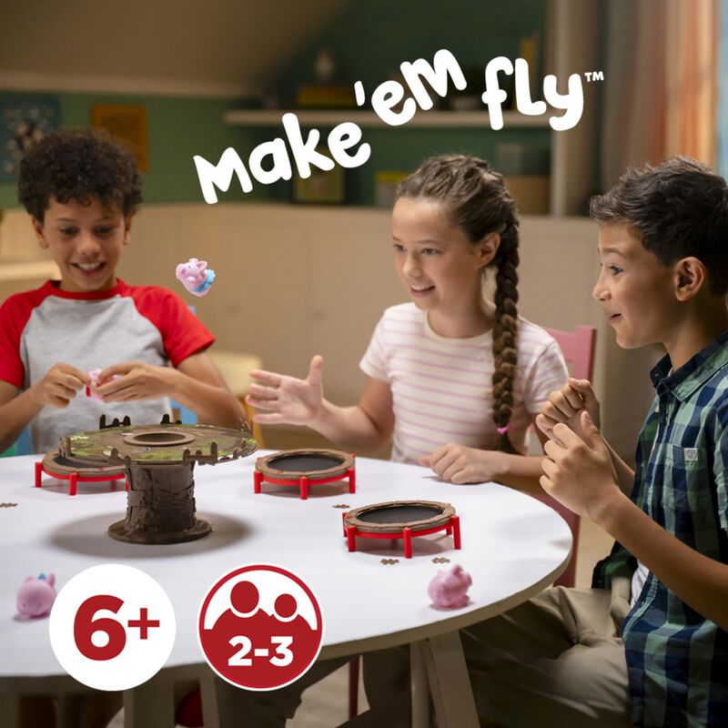 Juego De Mesa Playmonster Pigs On Trampolines F... image number null