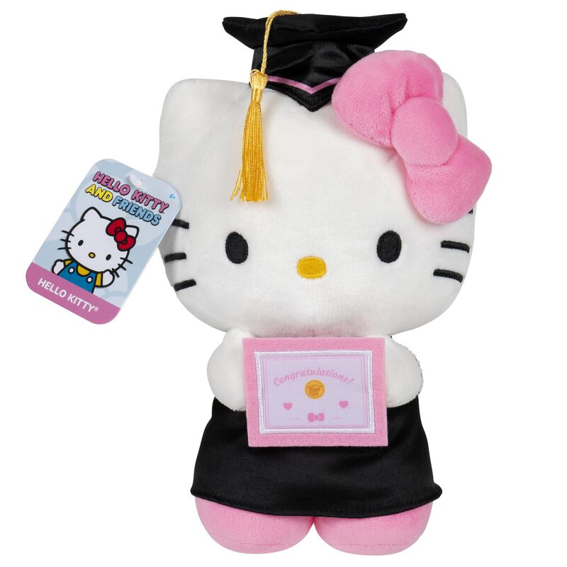 Peluche Hello Kitty Graduation 20 Cm Oficial Sa... image number null