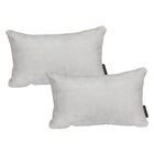 Cojin Decorativo Rogga Delta Set De 2 Gris