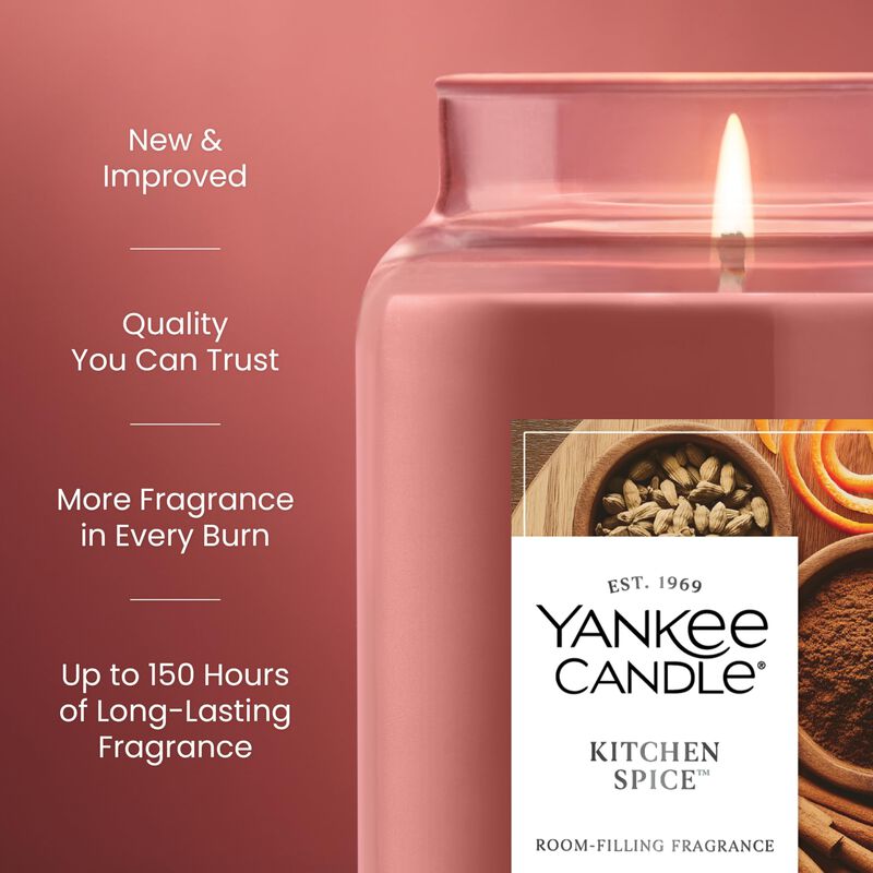 Candle Yankee Kitchen Spice, Tarro Grande De 62... image number null