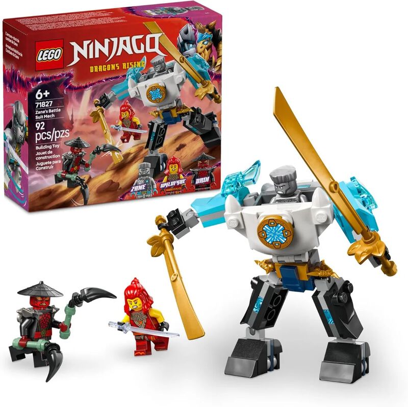 NINJAGO ARMADURA ROB&Oacute;TICA DE COMBATE DE ZANE 71... image number null