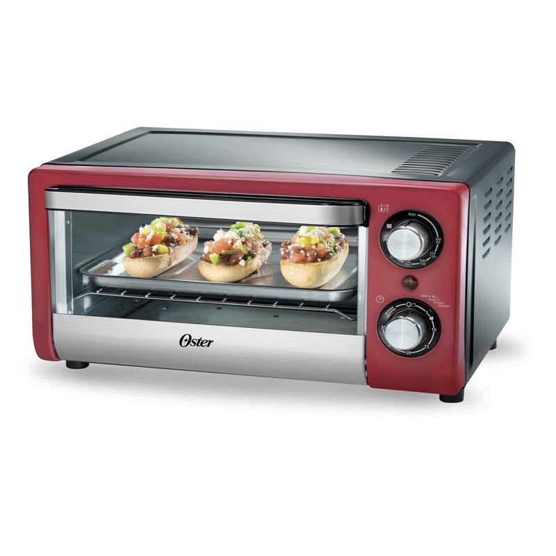 Horno Tostador Oster Rojo 10 Litros image number null