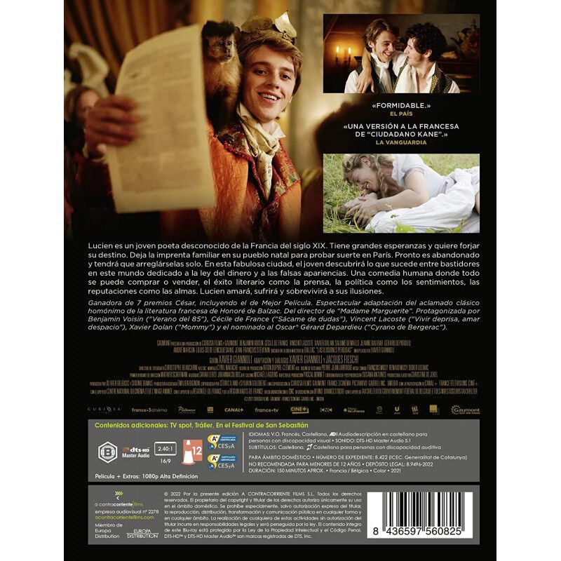 Las ilusiones perdidas [Blu-ray] image number null