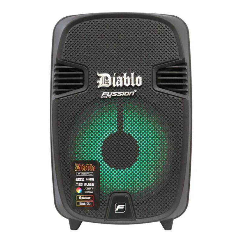Kit 2 Bafles Amplificado Fussion Pbs-8030 Diabl... image number null