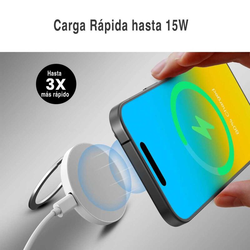 Base Cargador Mybat Mag Dockit 360 Blanco Inala... image number null