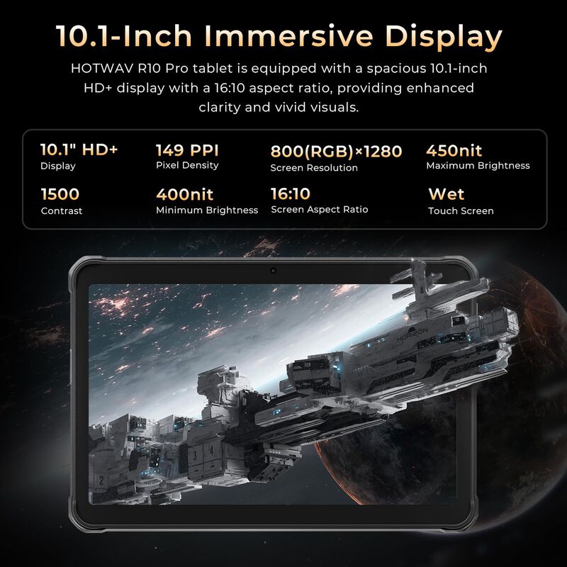 Tablet Hotwav R10 Pro 10.1" 10800 mah 256 gb An... image number null