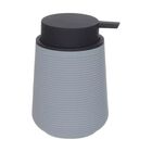 Dispensador De Jab&oacute;n Gris/negro Osaka Namaro Design